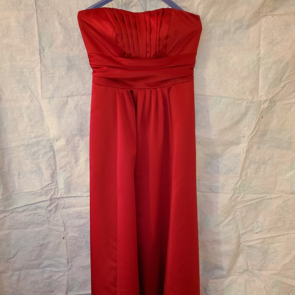 Davids Bridal Red Gown